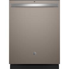 Gray Dishwashers GE Slate Top Control Built-In Gray