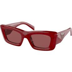 Prada Red Sunglasses Prada PR13ZS 15D08S