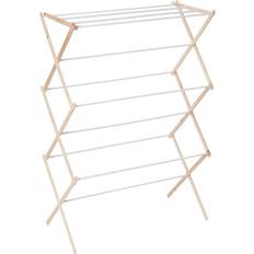 Wood drying rack Household Essentials Wood Clothes Drying Rack