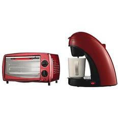 Red 4 slice toaster APPLIANCES 4-Slice