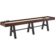 Barrington 132 in. Allendale Shuffleboard Table with Solid Wood Playfield and 8-Puck Set