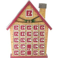 Advent Calendars Northlight Seasonal 15in. Advent Calendar Christmas Decor Brown