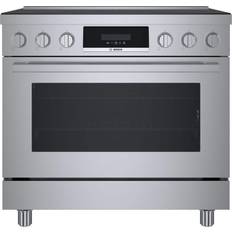 Induction Ranges Bosch HIS8655U 36" 800 Style Silver