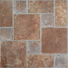 Self adhesive floor tiles Achim Nexus Brick Pavers 20-piece Self Adhesive Vinyl Floor Tile Set, Multicolor, 12X12