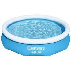 Bestway Swimming Pools & Accessories Bestway Fast Set 10â x 26â Round Inflatable Pool Set