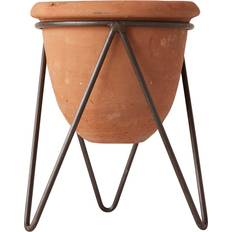 Pots Creative Co-Op Terracotta Pot with Stand
