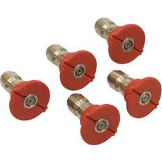 STENS Pressure Washer Accessories STENS 1/4" Quick Coupler Nozzle 0 Degree Size 4.0 Red