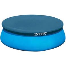 Intex Pool Parts Intex Easy Set 8 ft. Round Winter Pool Cover, Blue
