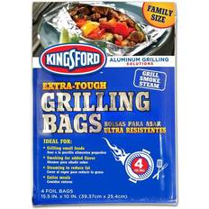 Kingsford BBQ Accessories Kingsford Extra Tough Aluminum Grilling Bags 4 Count, BBP0496