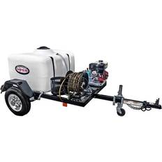 Honda pressure washer Simpson Mobile Trailer 3800 PSI 3.5 GPM Gas Cold Water Pressure Washer with HONDA GX270 Engine (49-State)