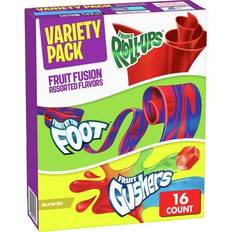 Confectionery & Cookies Betty Crocker Roll-Ups Fruit Foot Gushers Snacks Variety Pack