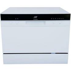 SPT 18 in. in Stainless Steel Front Control Smart Dishwasher 120