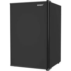 Under counter fridge in black Husky 2.4 ft. 60-Can Large Black