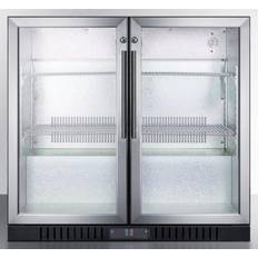 Silver Freestanding Refrigerators Summit 36" Commercially Listed Silver