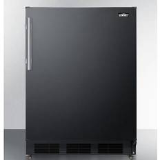 Freestanding Refrigerators Summit FF7LBLKMBL Compact Black