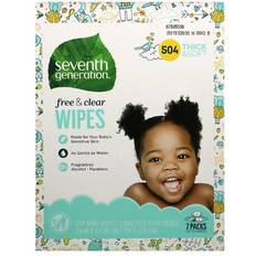 Seventh Generation Baby Skin Seventh Generation Baby Wipes Sensitive Protection Diaper Wipes with Snap Seal 504 count