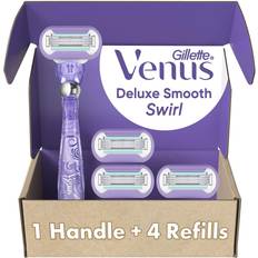 Venus blades Procter & Gamble Gillette Venus Extra Smooth Swirl Women s Razor 1 handle 4 refills