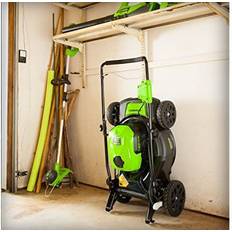 Greenworks 40v battery Lawn Mowers Greenworks MO40L410 G-MAX 40V with Smart Cut Technology, 4Ah Battery Powered Mower