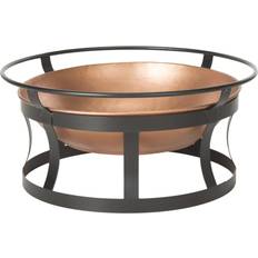 Safavieh Fire Pits & Fire Baskets Safavieh Outdoor Collection Copper/Black