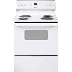 4 Burners Induction Ranges Hotpoint RBS360DMWW White