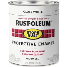 Paint Rust-Oleum Stops 1 qt. Enamel White