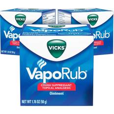 Vicks vaporub Vicks VapoRub, Chest Rub Ointment, Relief Pains 3 pcs