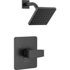 Black Shower Sets Delta Modern Angular (T14267-BL-PP) Black