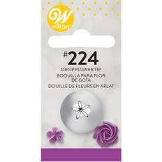 Nozzles Wilton Decorating Tip #224 Drop Flower Nozzle