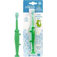 Dr browns Dr. Brown's toothbrush crocodile green
