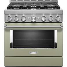 Cooktops KitchenAid 36'' Smart Commercial-Style Range Burners