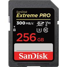 Sandisk extreme pro 256gb SanDisk Extreme PRO SDXC Class 10 UHS-II U3 V90 300MB/s 256GB