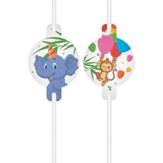 Procos Straws Jungle Party 4-pack