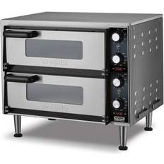 Electric Outdoor Pizza Ovens Waring WPO350 Medium Duty Double Deck Pizza