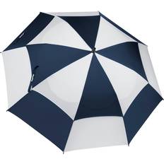 Bag Boy Wind Vent 62'' Umbrella, Navy/White Blue