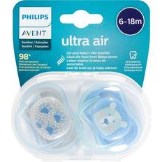 Philips Schnuller Philips Avent Soother Ultra Air 6-18 m dummy Paw/Bear 2 pc