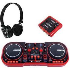 Studio Equipment DJ Tech USB DJ MIDI Controller with Headphones and External Sound Interface