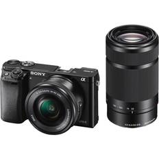 Sony a6000 price Digital Cameras Sony ILCE6000Y/B Mirrorless Camera Two Lens Kit Incl. 16-50mm and 55-210mm