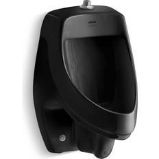 Black Toilets Dexter Siphon-jet wall-mount 0.5 or 1.0 gpf urinal with top spud