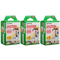 Fujifilm INSTAX Mini Instant Film 6 Pack = 60 SHEETS (White) For Fujifilm  Mini 8 and Mini 9 Cameras