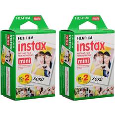 Instant Film Fujifilm Instax Mini Twin Film Pack (20 Photos)
