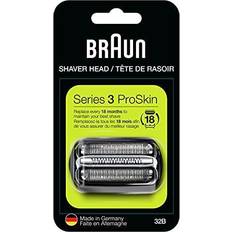 Shaver Replacement Heads Braun Series 3 32B Foil & Cutter Replacement Head Compatible Models
