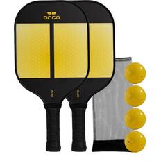 Polymer Pickleball Paddles Orca Amity Carbon Fiber Pickleball Paddle Deluxe Combo Set