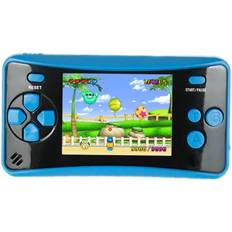 Cheap Game Consoles HigoKids Handheld Game Console for Kids Portable Retro Video Game Player Built-in 182 Classic Games 2.5 inches LCD Screen Family Recreation Arcade Gaming System Birthday Present for Childr