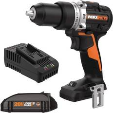Drills & Screwdrivers Worx Â Power Share Nitro 20V Cordless Hammer Drill With Brushless Motor MichaelsÂ Multicolor One Size
