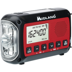 Wind Up & Solar Radio Radios Midland ER40 Emergency Solar