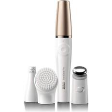 Facial Trimmers Braun Face Epilator Facespa Pro 911, Facial Hair Removal for Women, 3-in-1 Epilating, Cleansing Brush and Skin Toning with 3 extras