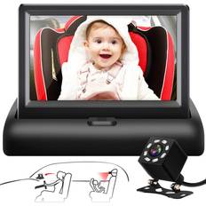 Back Seat Mirrors ‎Shynerk Baby Safety Car Seat Camera Monitored Mirror