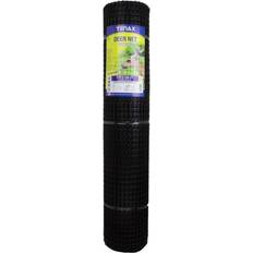 Incontinence Protection tenax 100' Long 7' High, Black Roll Fence - 5/8" Mesh
