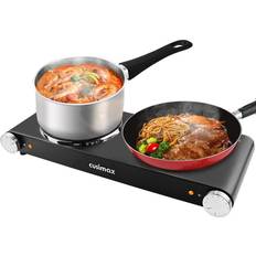 Cooktops cusimax 2-Burner Hot Plate with