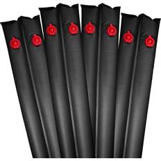 Pool Mate Swimming Pools & Accessories Pool Mate 4 ft. Black Double-Chamber Heavy-Duty Water Tubes for Winter Swimming Covers (4-Pack)